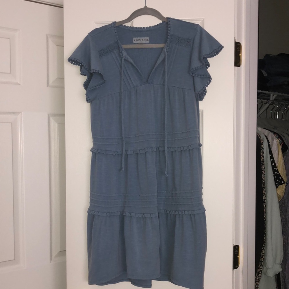 Blue Knox Rose Dress